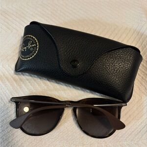 Ray-Ban Brown Sunglasses with Case